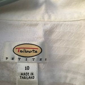Talbots Tops - Talbots white blouse Talbots Tops - Talbots white blouse